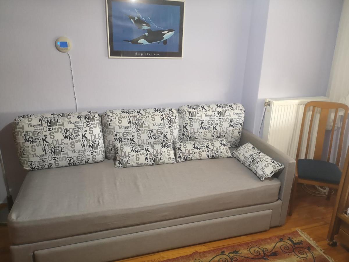 Comfortable Apartment In Kato Toumpa Tesalonika Bagian luar foto